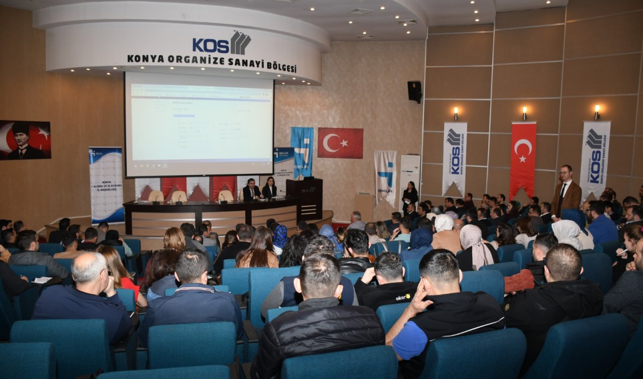 Konyalı sanayicilere insan kaynağı desteği