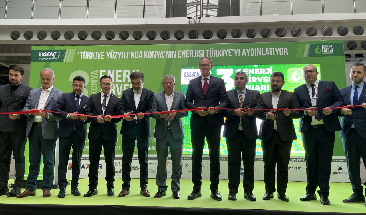 Konya 3. Enerji Zirvesi ve Fuarı başladı