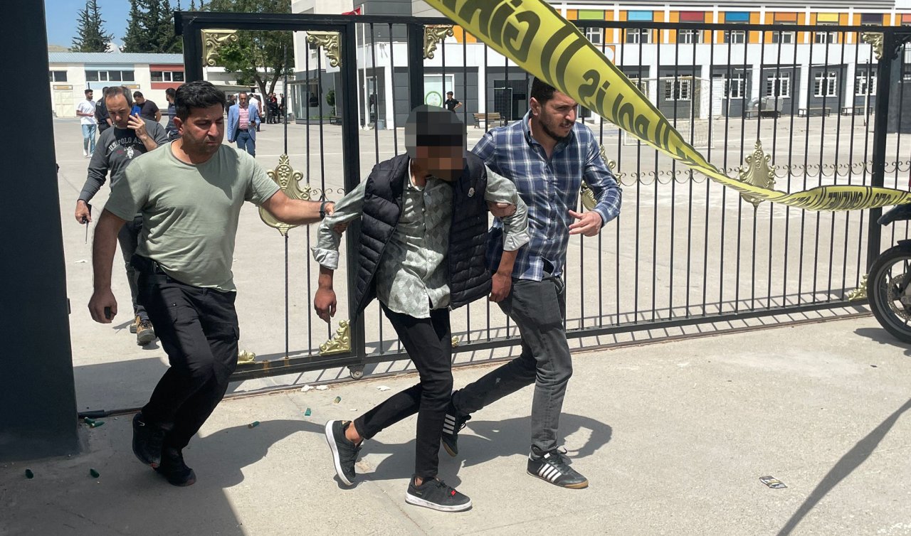 Pompalı tüfekle okulunu bastı! 