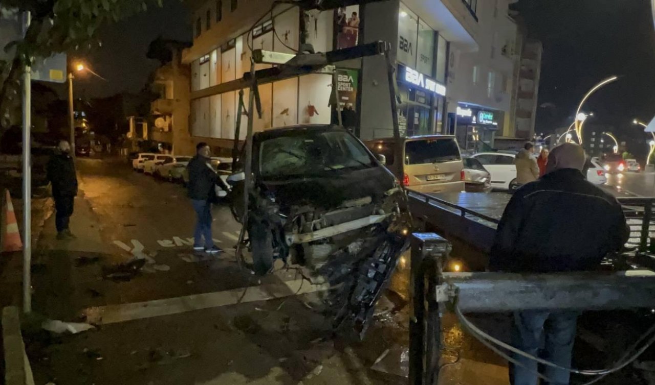 Zincirleme trafik kazası: 1 yaralı