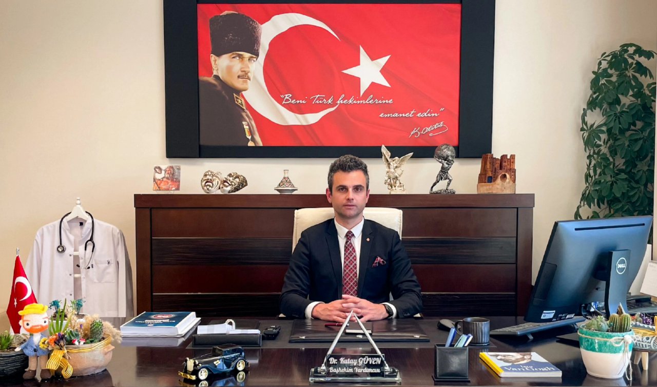 Konya’da öğrencilere sağlık taraması yapıldı.
