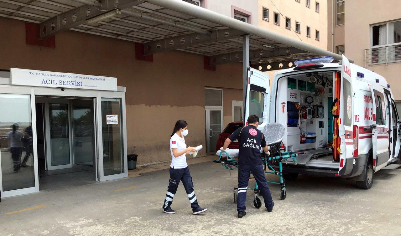 Pencereden kavga izlerken polisin havaya ateş açması sonucu yaralandı