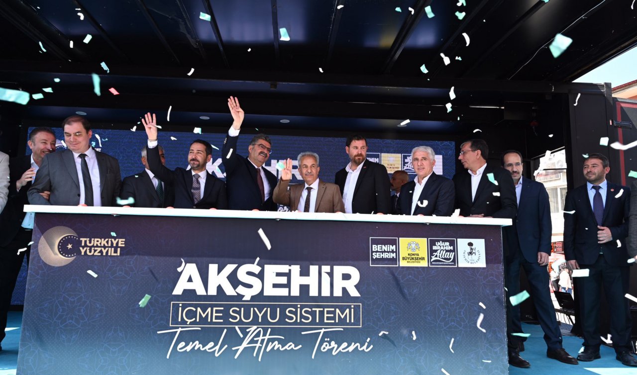 Konya Büyükşehir Akşehir’in içme suyu sistemini yeniliyor