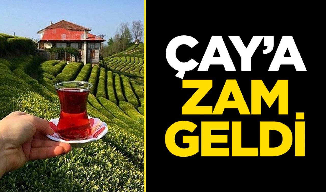Çaya zam yapıldı! Yaş çay alım fiyatı reyona yansıyacak mı? Yüzde 64