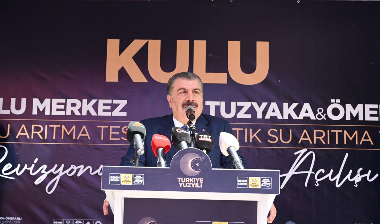 Konya’da Atık Su Arıtma Tesislerinin açılışı yapıldı! 3 tesisin maliyeti 65 milyon lira