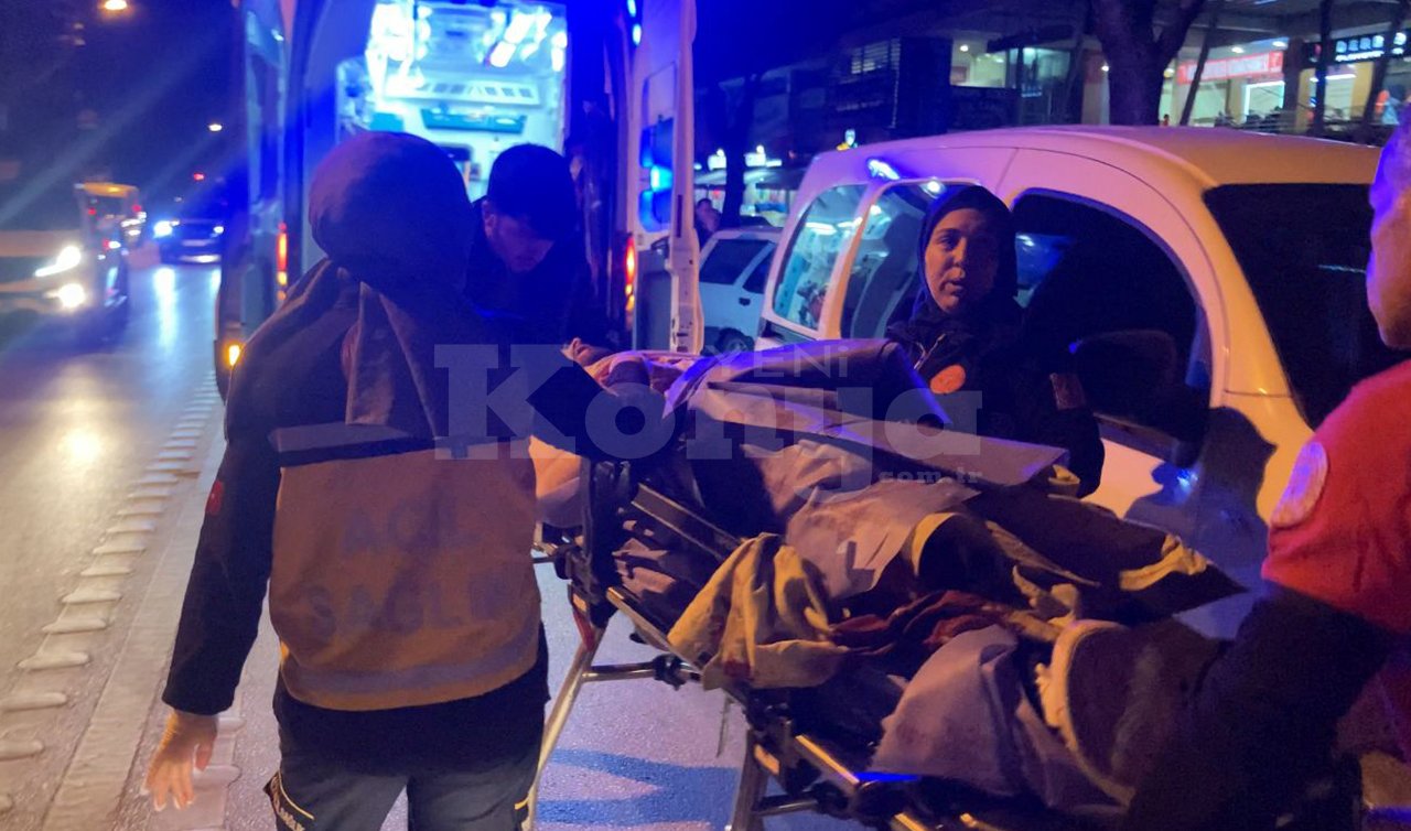 Konya’da ATM’de sıra kavgası! 2 kişi bıçakla yaralandı