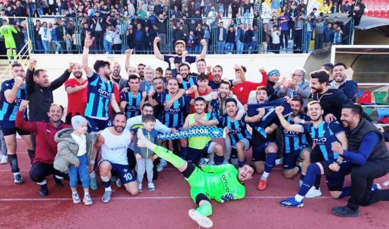 Ömeranlıspor’dan davullu zurnalı kutlama
