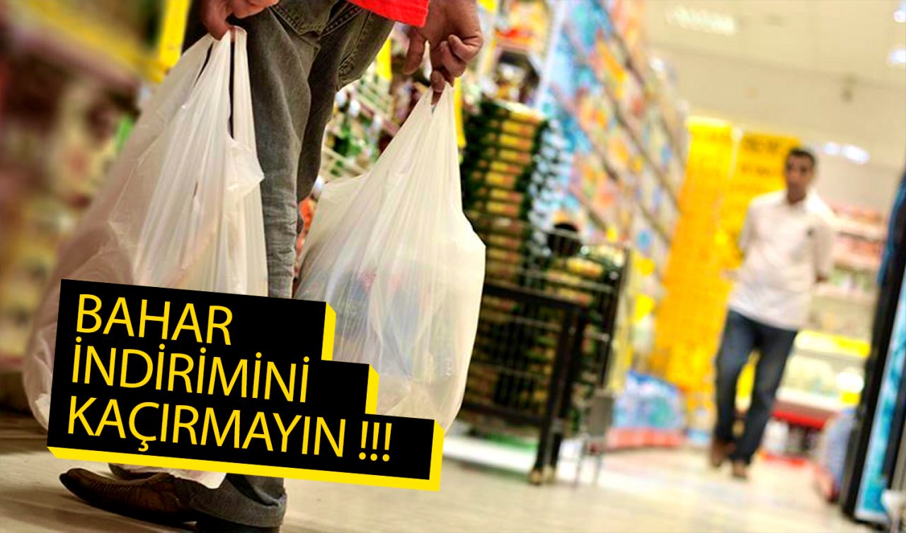 Konyalılar kaçırmayın! Bahar indirimleri bu markette başladı! 5 LT Ayçiçek Yağı 124.95 TL