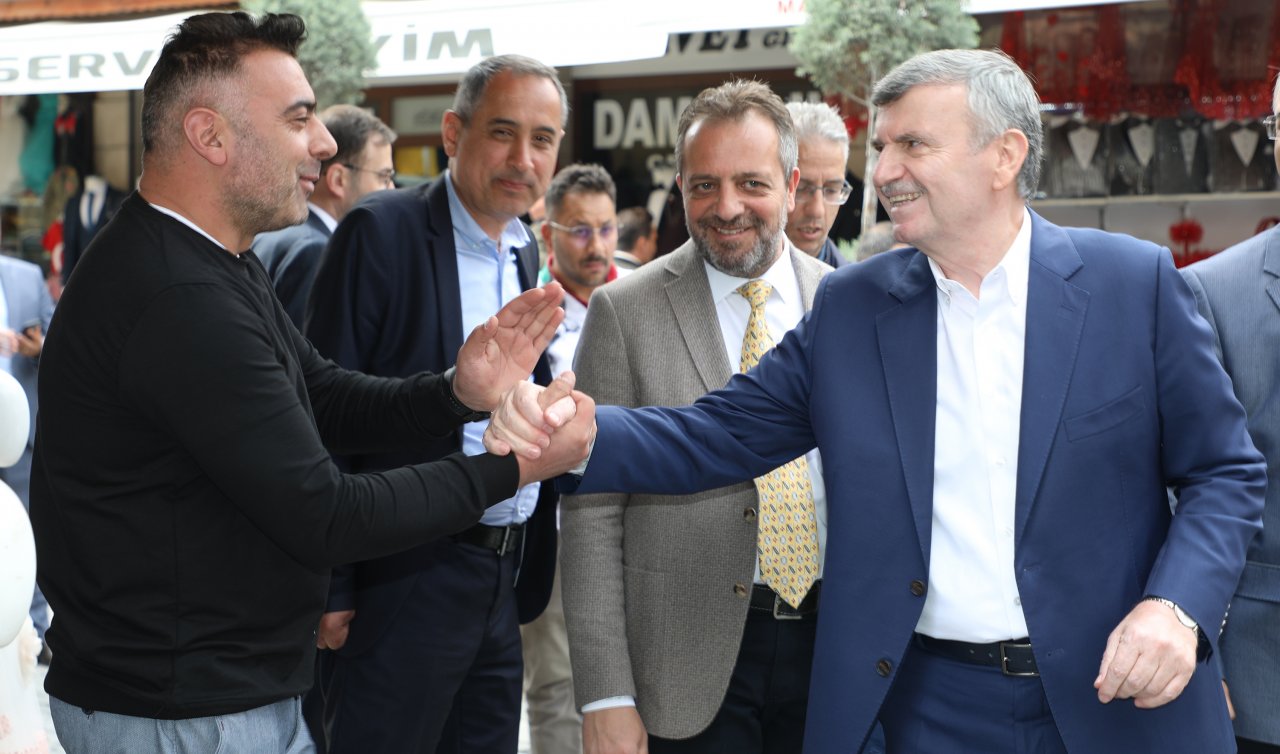 Milletvekili Akyürek’ten esnaf ziyareti