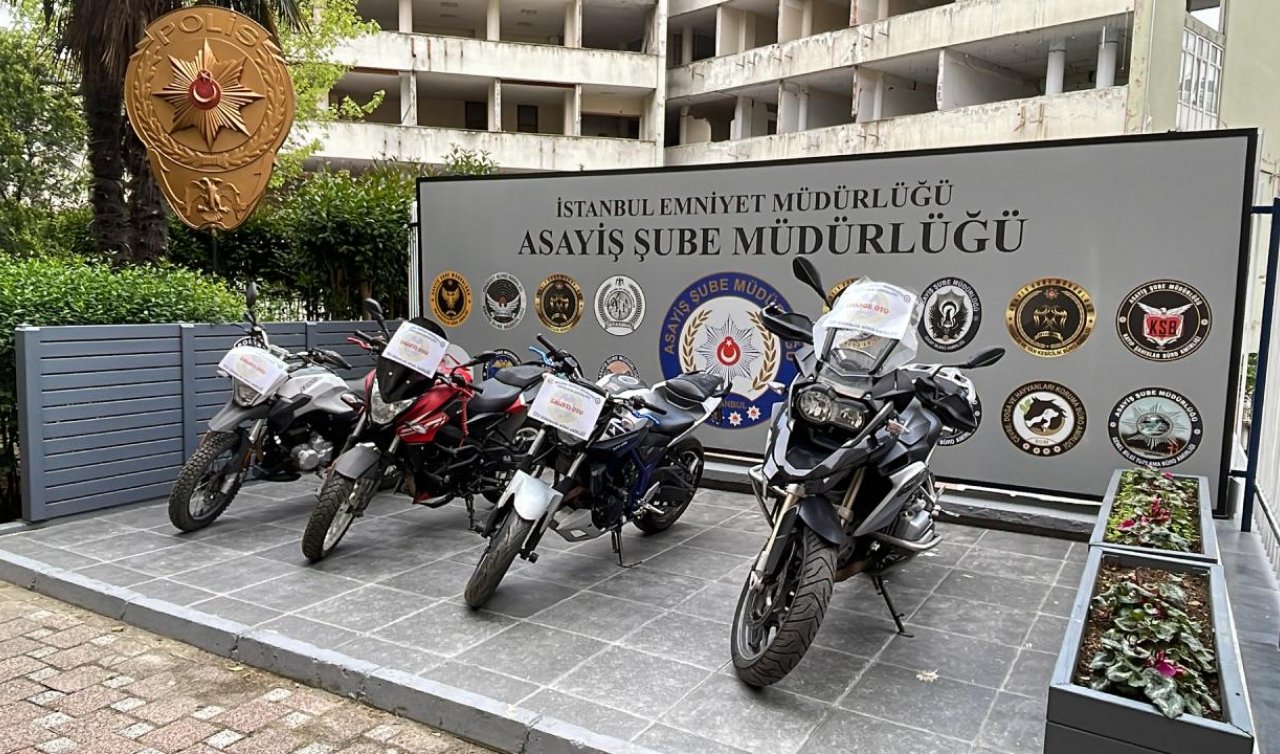 Motosiklet hırsızlığı operasyonu: 3 şüpheli yakalandı