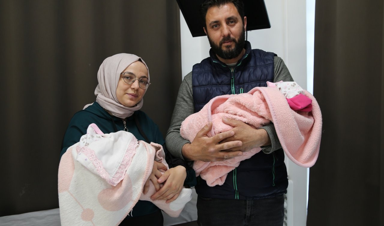 Konya’da mucize! Tek yumurta ikizlerine anne karnında müdahale yapıldı  