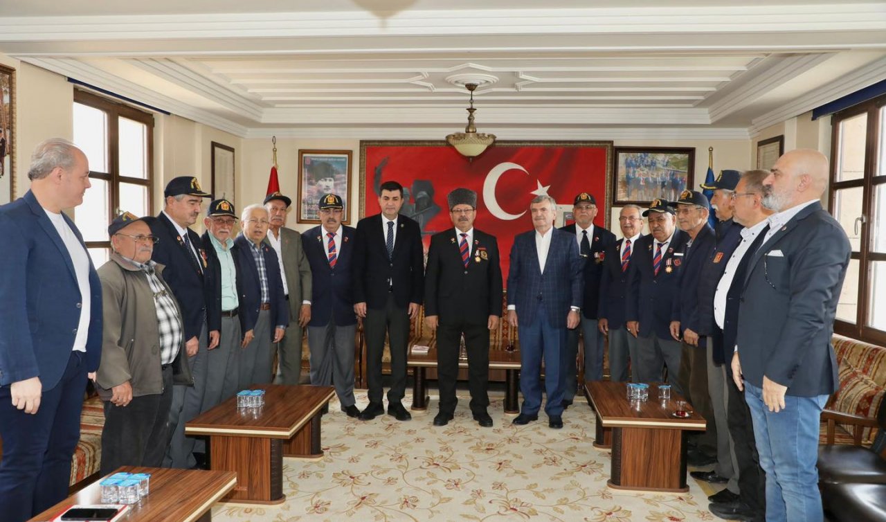 AK Parti Konya Milletvekili adayı Akyürek şehit aileleri ve gazilerle buluştu