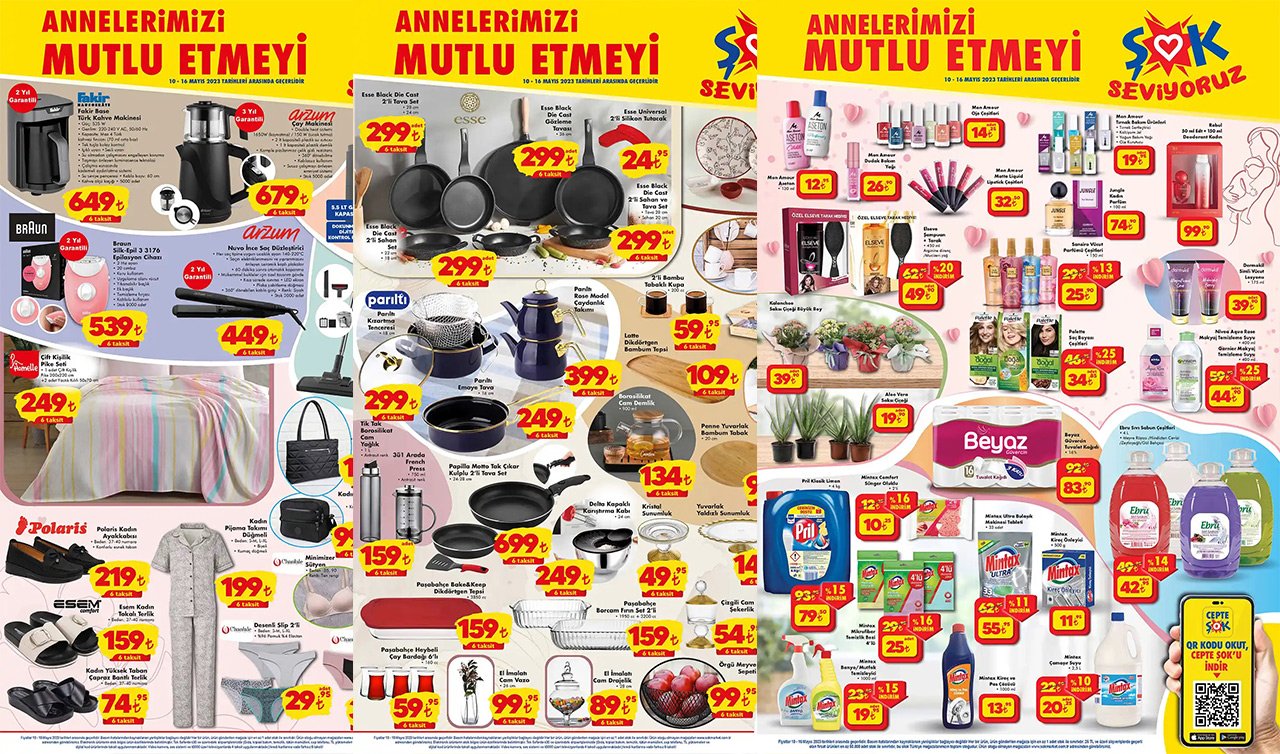 ŞOK market çıldırdı! Çok satan ikili sahan ve tava seti 449 TL yerine 299 TL