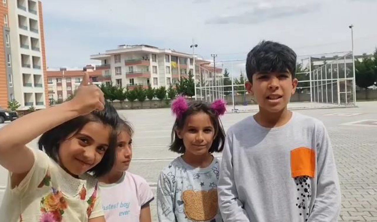Konya’daki depremzede çocuklar o günü heyecanla bekliyor!