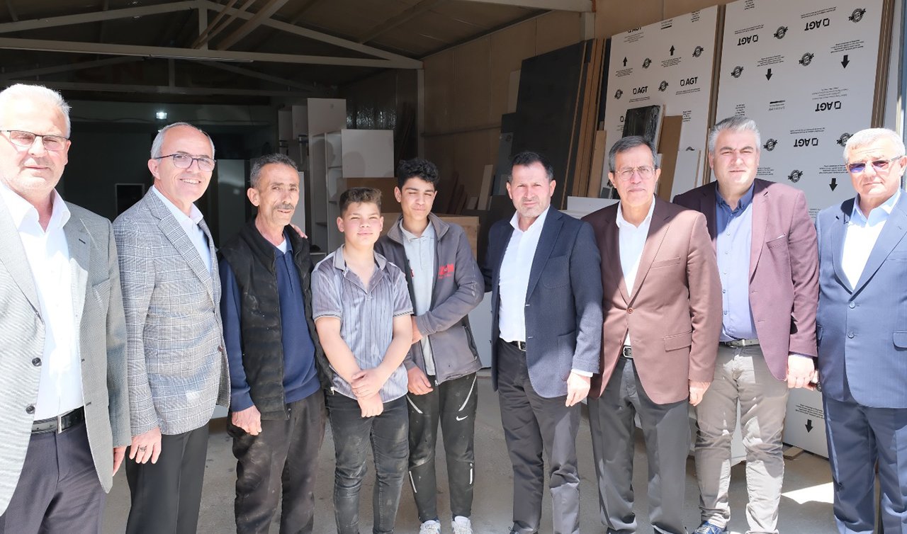 AK Parti Konya milletvekili Altunyaldız sanayicilerle bir araya geldi