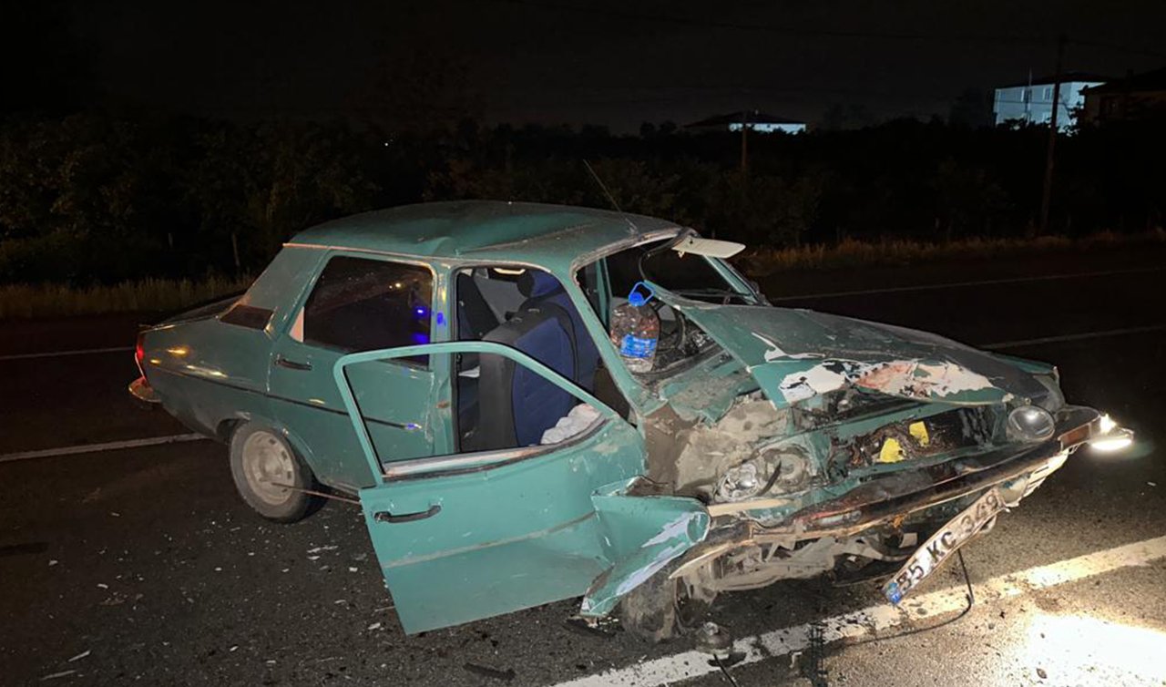 İki otomobilin çarpıştığı kazada 6 kişi yaralandı