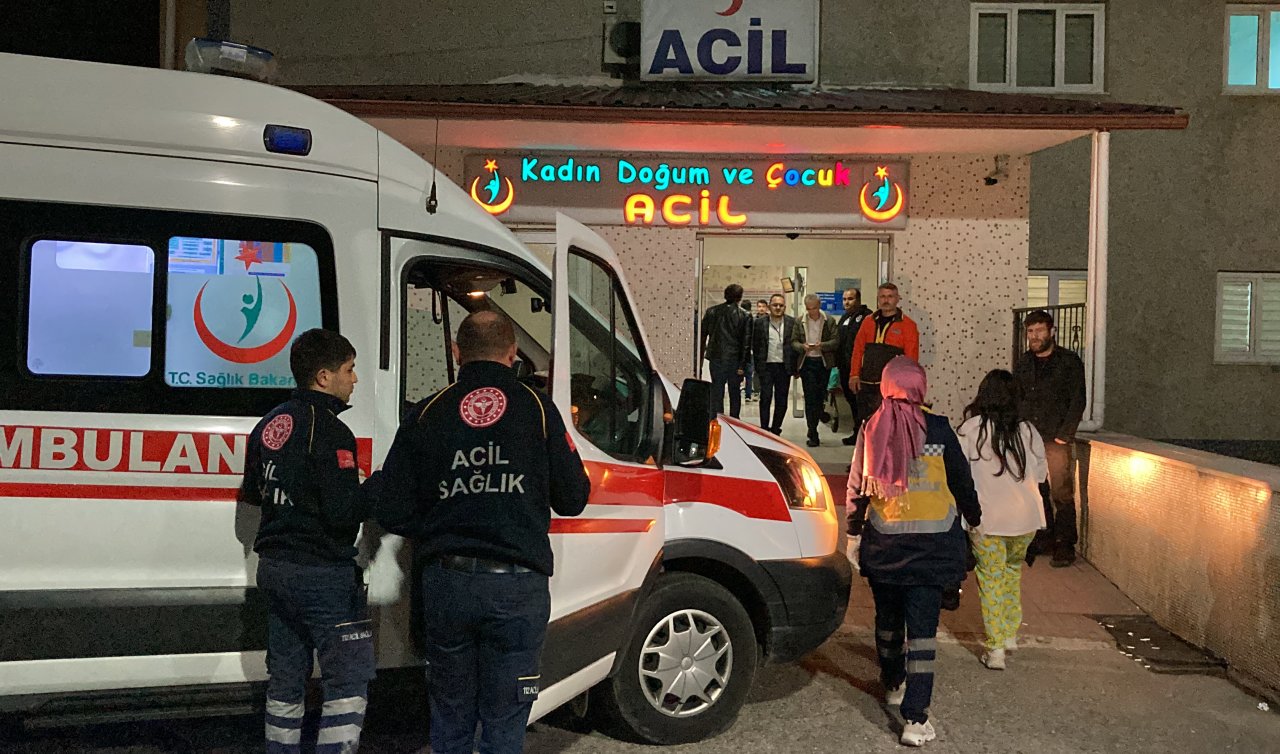 21 öğrenci gıda zehirlenmesi şüphesiyle hastaneye kaldırıldı