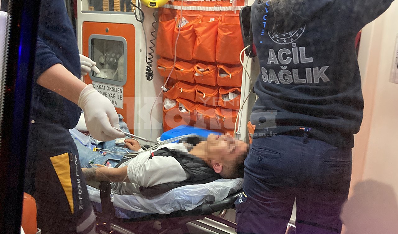Oğlunu o halde görünce silahına sarıldı!