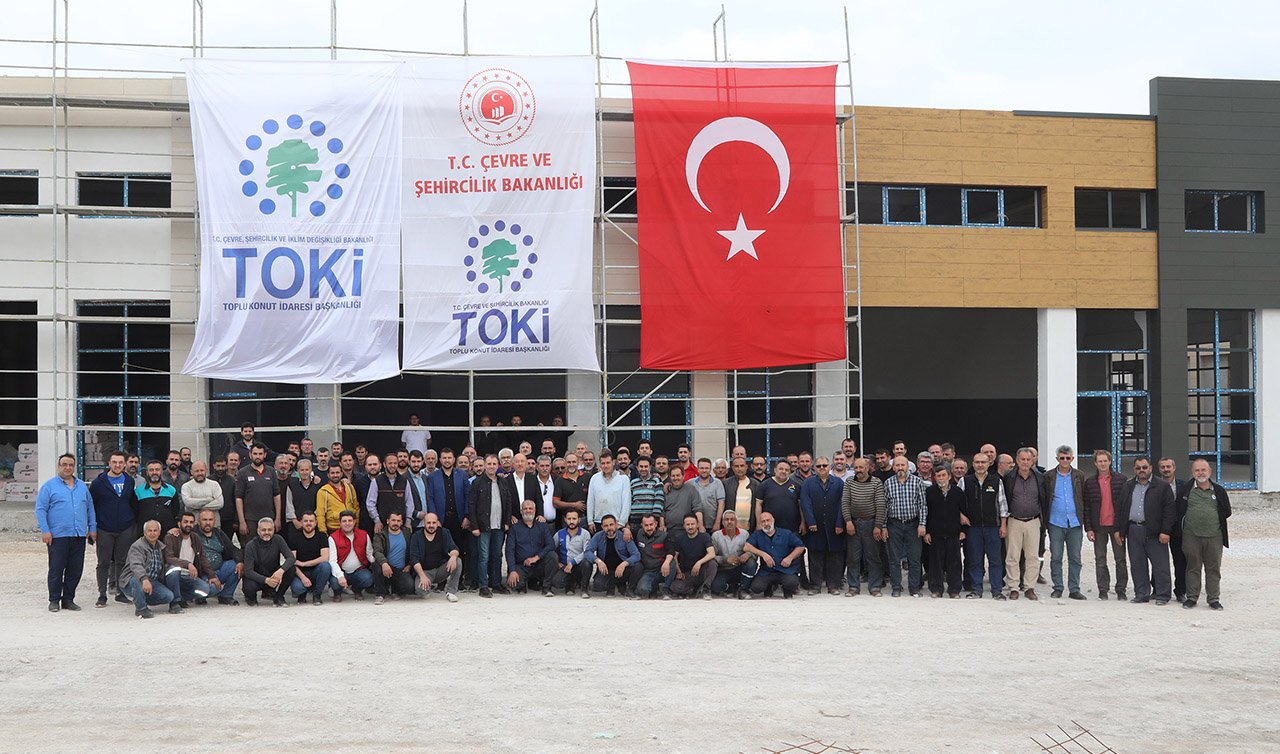 Konya yeni sanayi sitesinin inşası tüm hızıyla devam ediyor