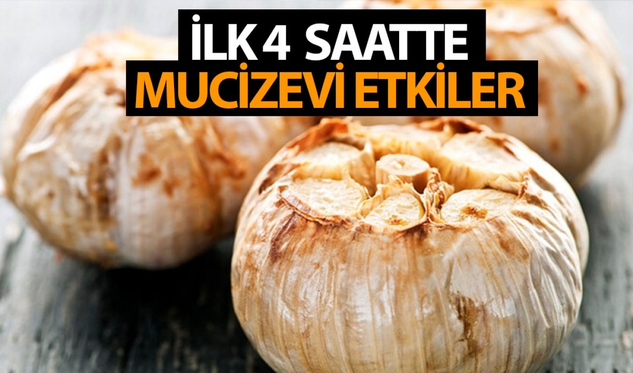 2 diş közlenmiş sarımsak yerseniz 24 saat içerisinde etkisini gösteriyor! Gören şaşırıyor