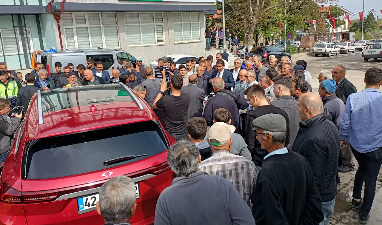 TOGG Hüyük’te sergilendi