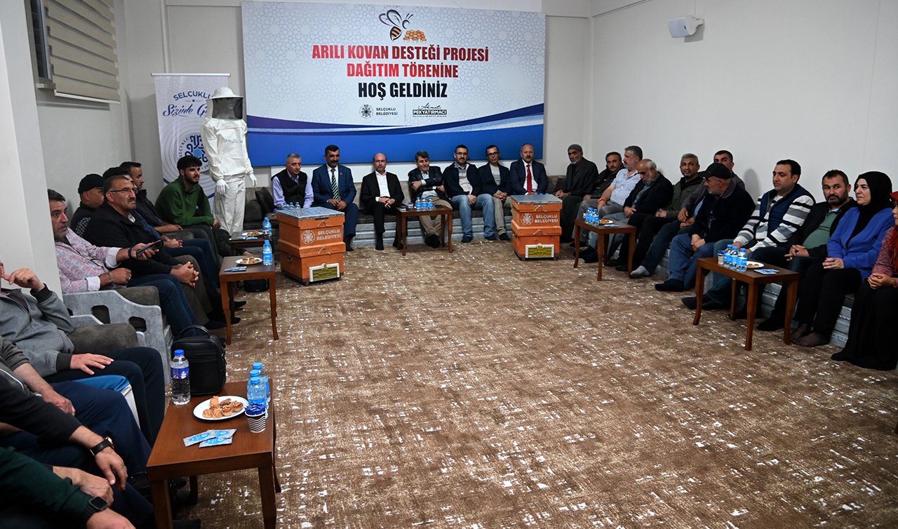  Selçuklu Belediyesi’nden arıcılığa önemli destek