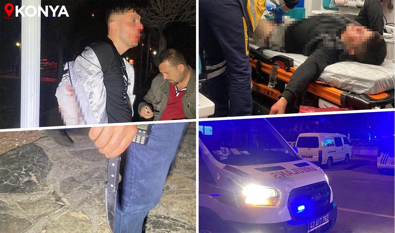 Tramvaydan inip kavgaya tutuştular! 2 arkadaş birbirini bıçakladı