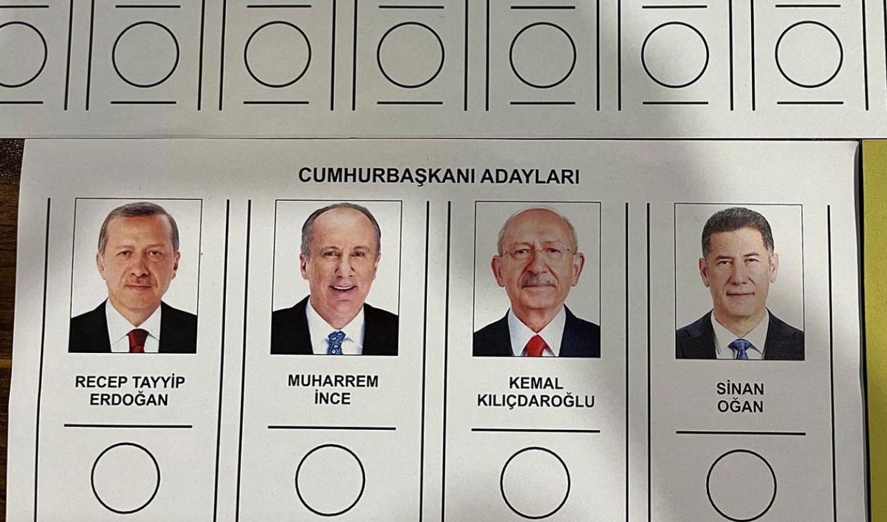 YSK ilk tur seçim sonuçlarını açıkladı!