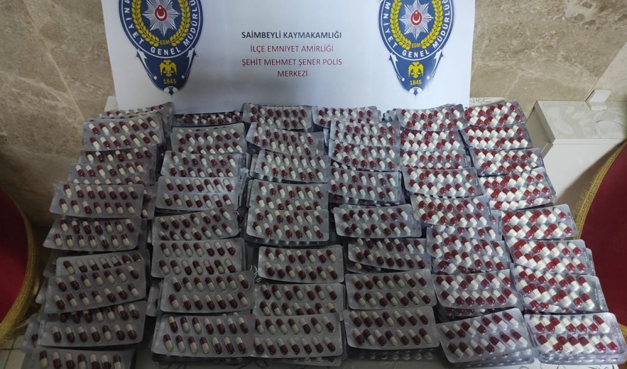 Bir araçta 3 bin 246 uyuşturucu hap bulundu!  
