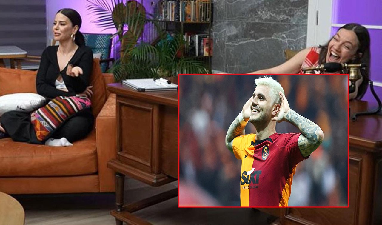 Ünlü şarkıcı Simge Sağın’ın Icardi itirafı stüdyoyu kırdı geçirdi!