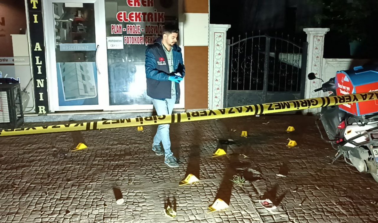 Bir kurye tartıştığı başka bir kuryeyi silahla yaraladı