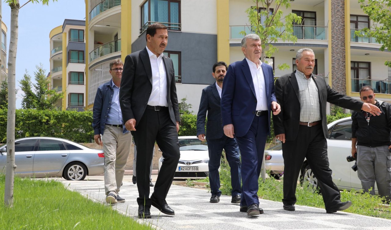 AK Parti Konya Milletvekili Akyürek’ten saha ziyaretleri
