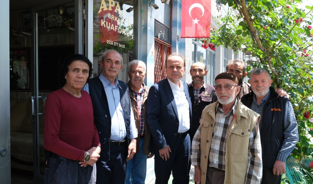 AK Parti Konya Milletvekili Baykan’dan esnaf ziyaretleri