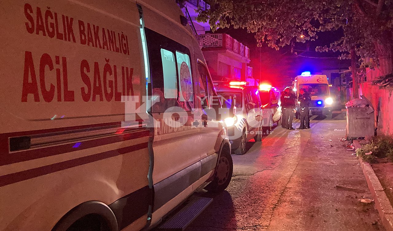  Konya’da yol verme kavgası! Baba-oğul evlerinin önünde bıçaklandı