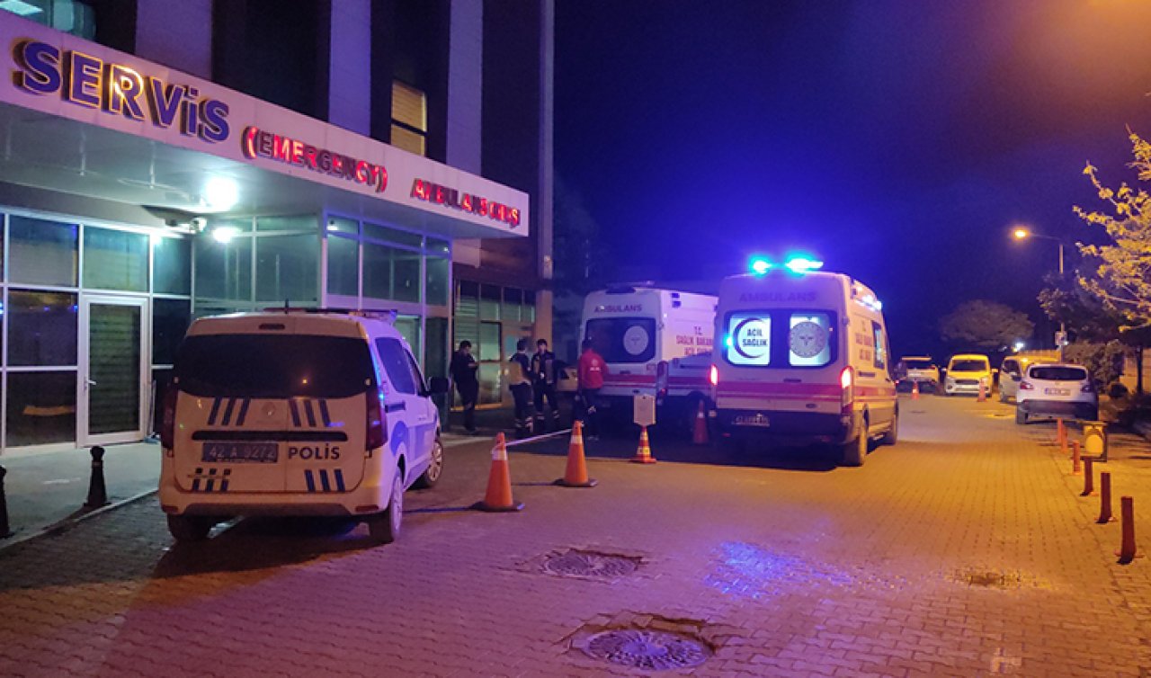 Konya’da minibüs ile otomobil çarpıştı: 9 yaralı