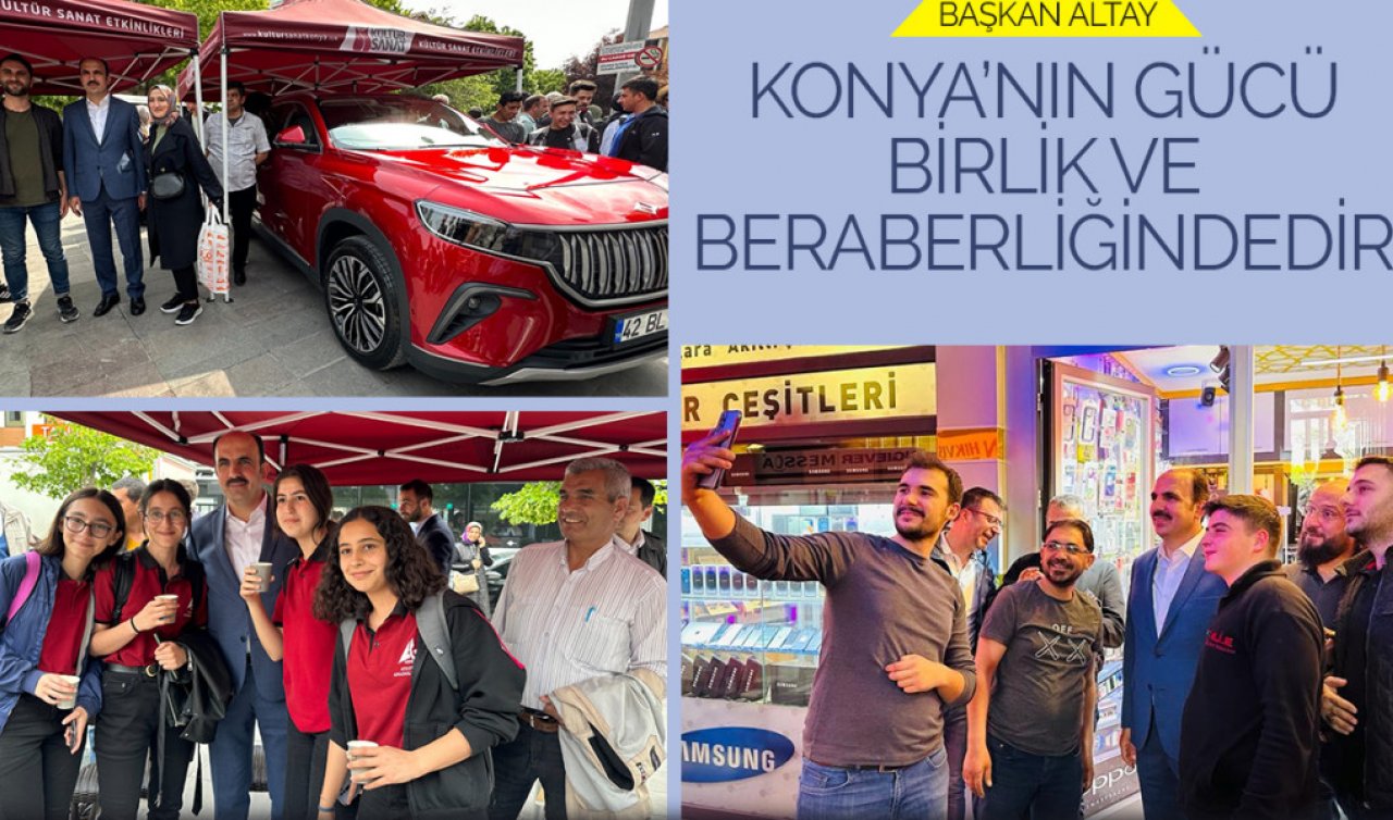 Başkan Altay vatandaş buluşmalarını sürdürüyor