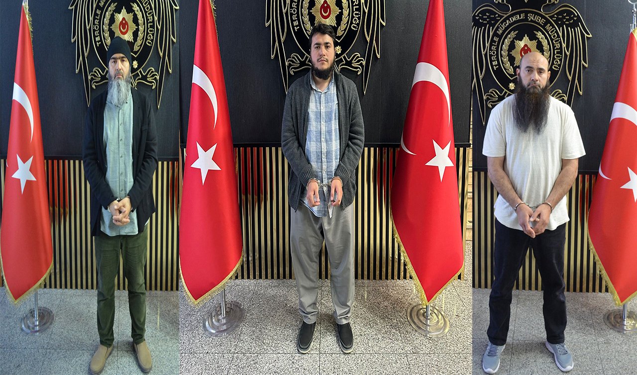 Konya’da dâhil 3 ilde DEAŞ operasyonu! Detaylara ulaşıldı