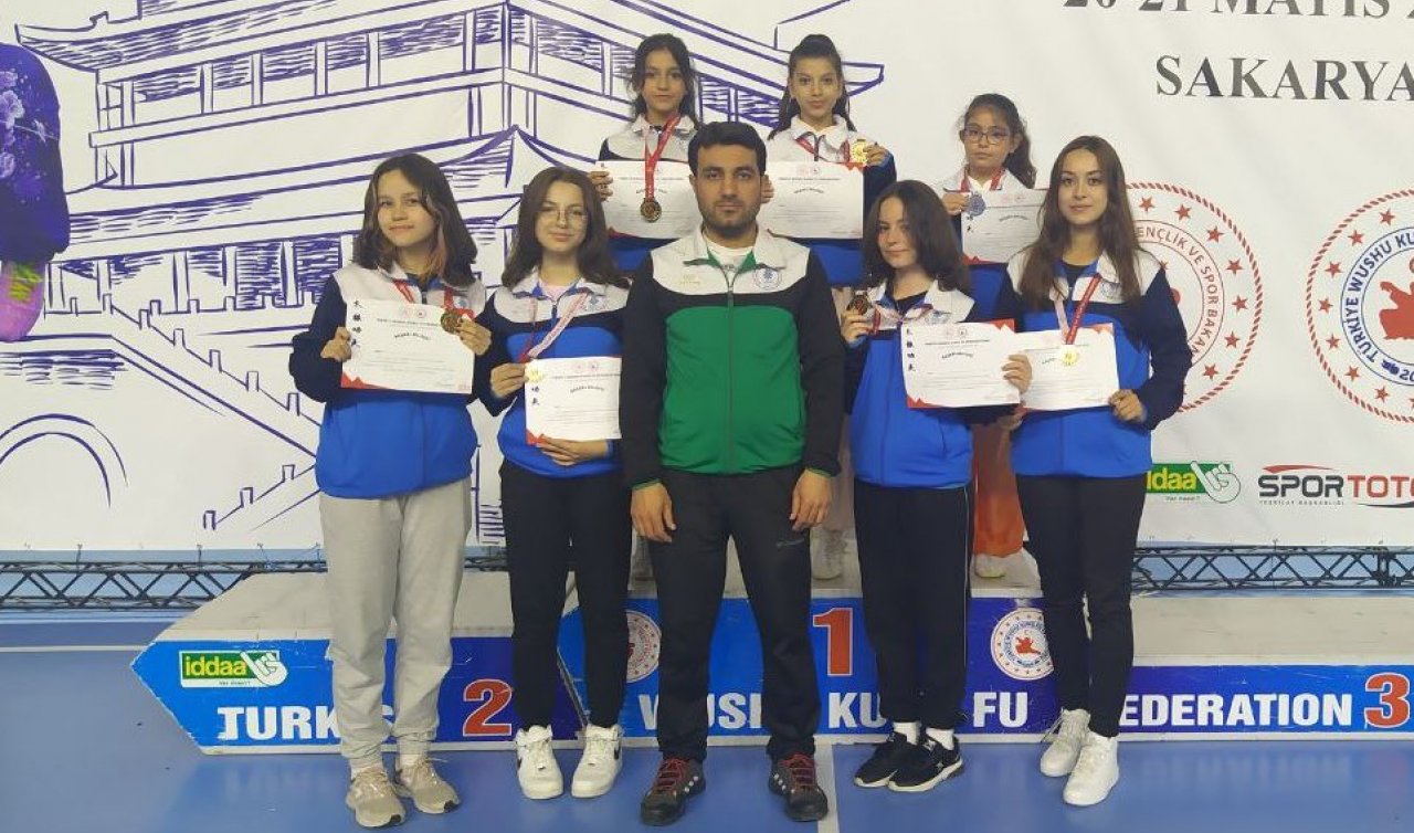 Selçuklu’dan madalya yağmuru: 6 altın 1 gümüş