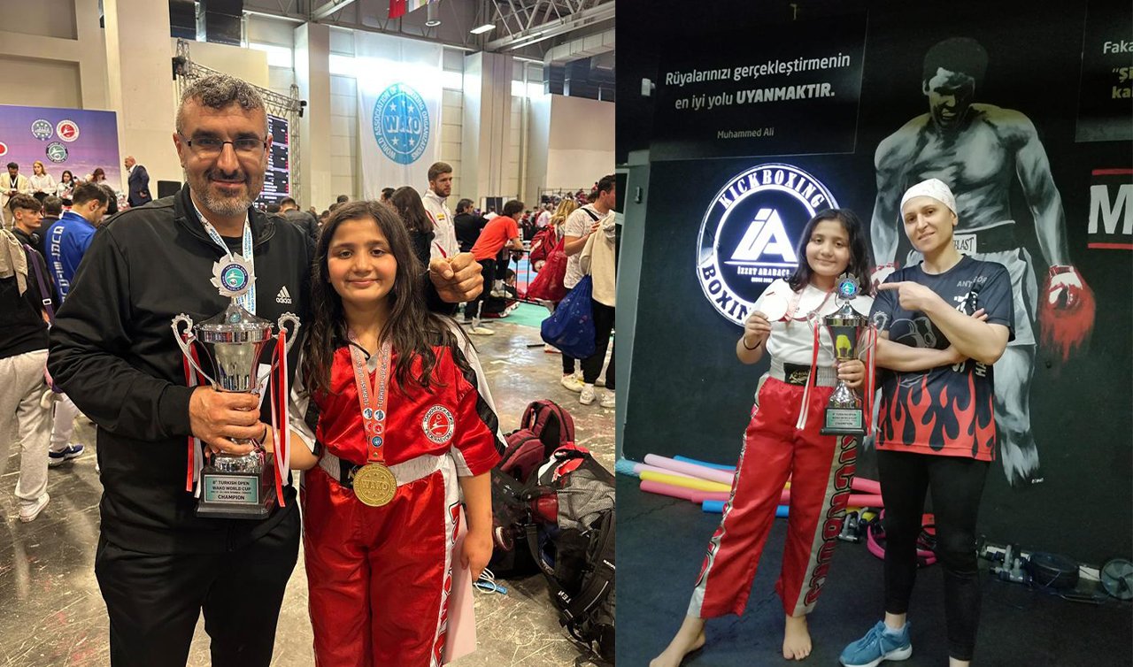 Zeynep Berra Konya’ya altın madalya ile döndü