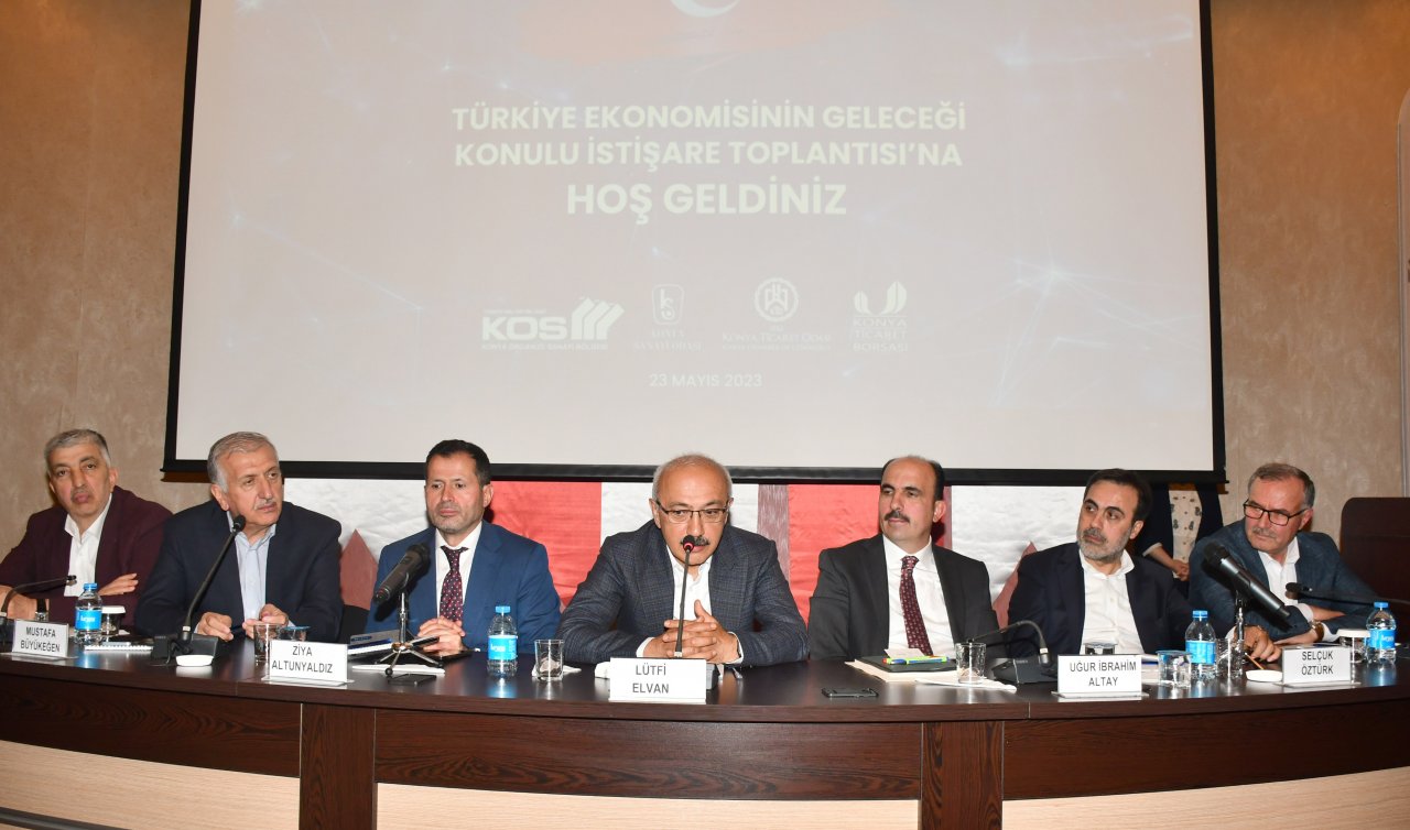 “Türkiye Ekonomisinin Geleceği’’ Konya’da konuşuldu