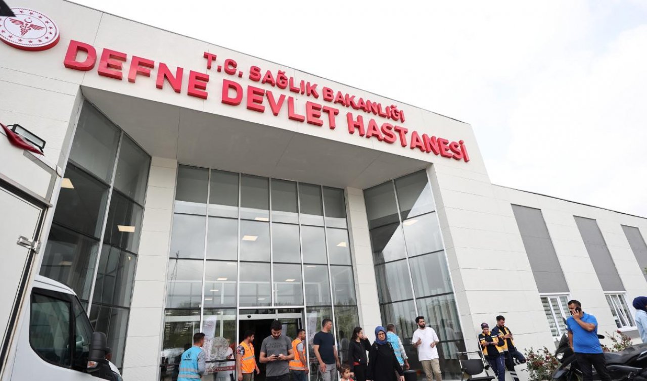 Defne Devlet Hastanesi’nde ilk iki günde 332 kişiye hizmet verildi