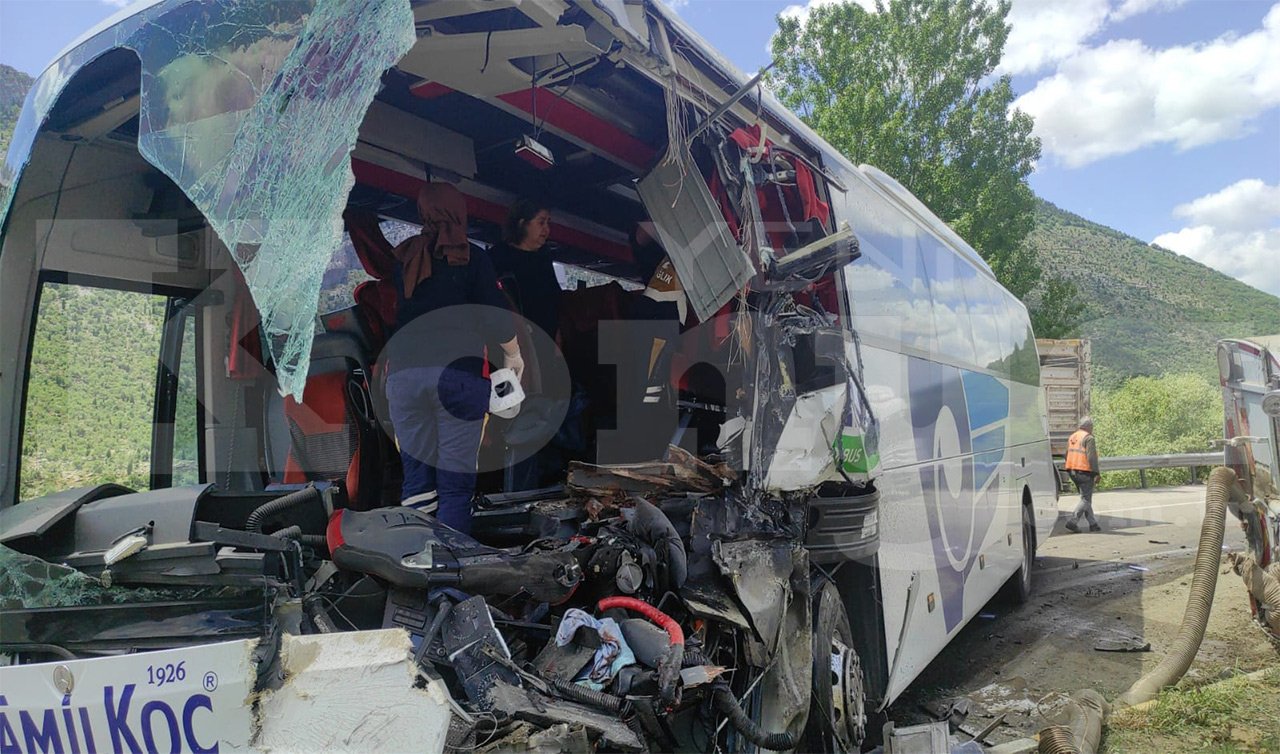 Konya’da yolcu otobüsü kaza yaptı! Ölü ve yaralılar var