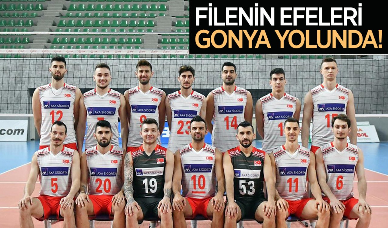 Filenin Efeleri, Avrupa Altın Ligi yolculuğuna Konya’da başlıyor
