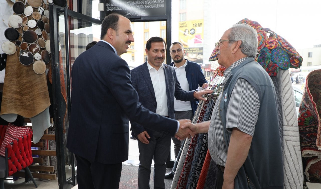 Başkan Altay ve Başkan Kılca vatandaşlarla buluştu