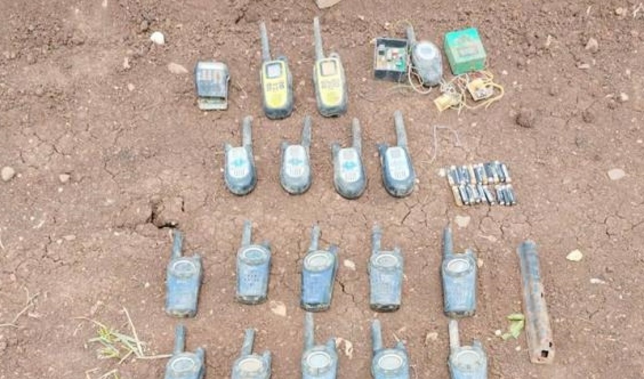 PKK’lı teröristlerin kullandığı sığınak ve mühimmat ele geçirildi