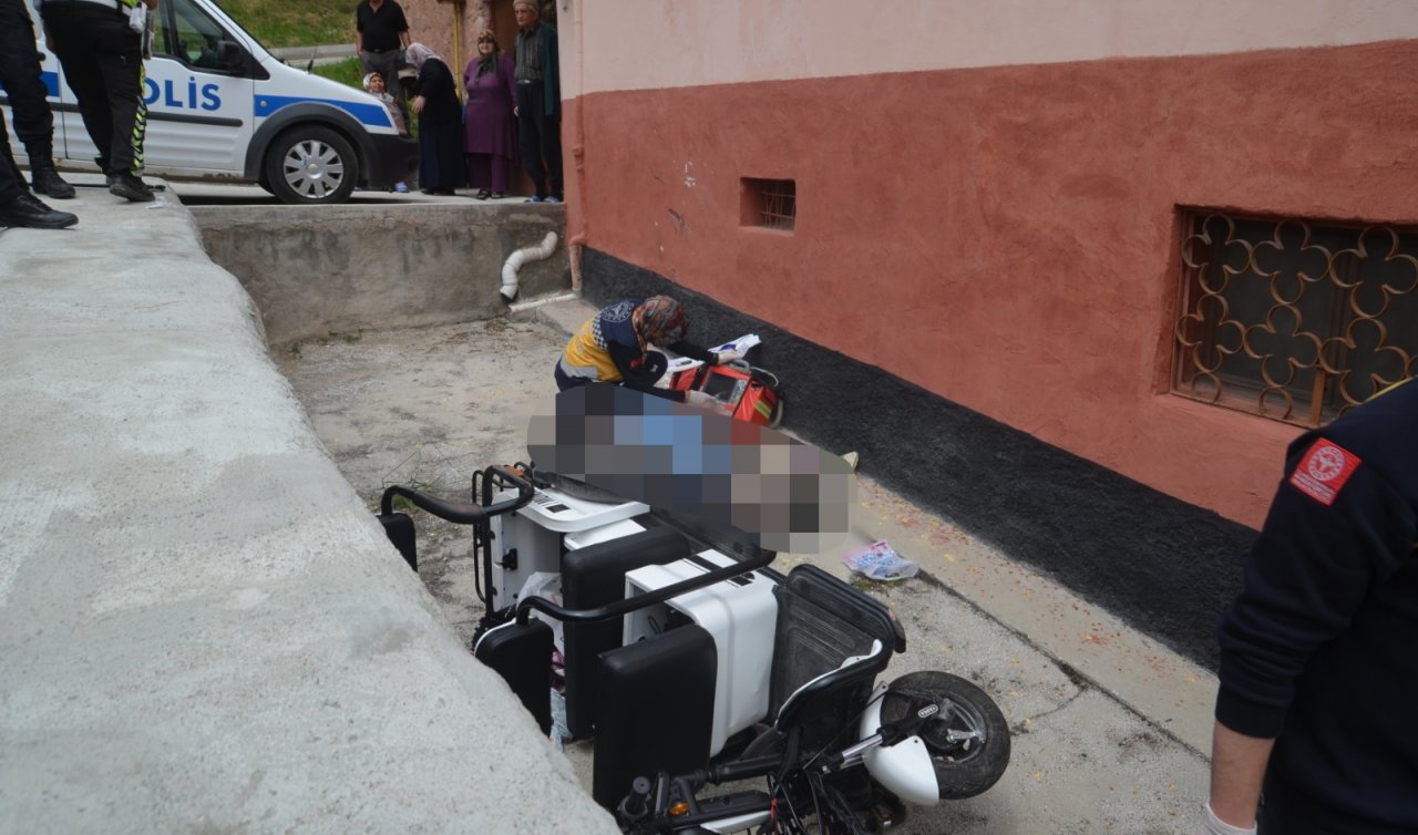 Elektrikli bisiklet devrildi! Sürücü öldü, karısı yaşam savaşı veriyor