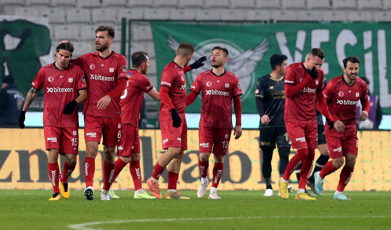 Sivasspor 5’te 5’i görmedi