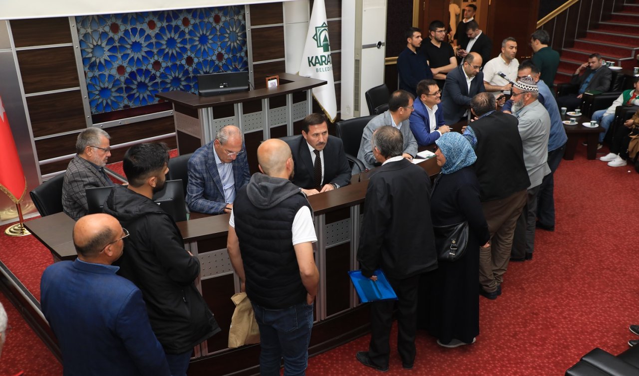 Başkan Kılca Karatay Söz Meclisi’nde vatandaşları dinledi
