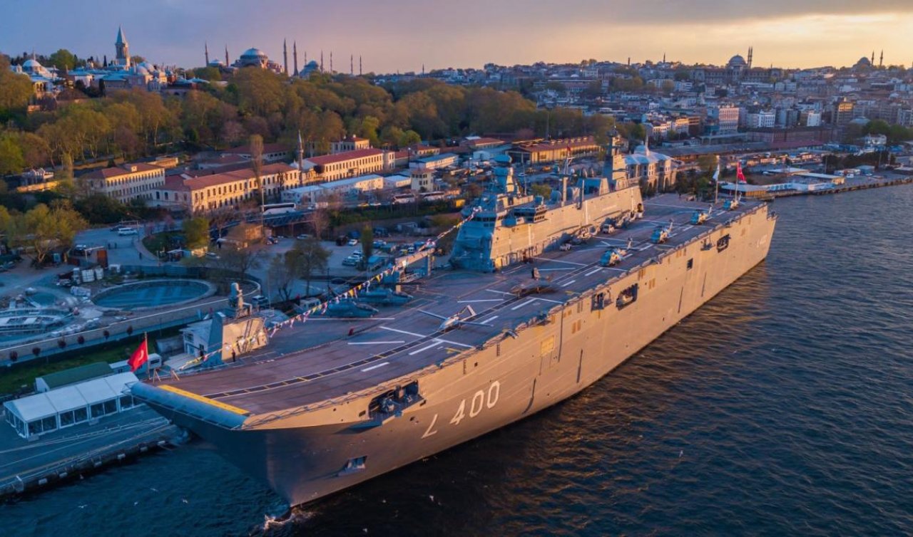 TCG Anadolu 400 bin ziyaretçi ağırladı