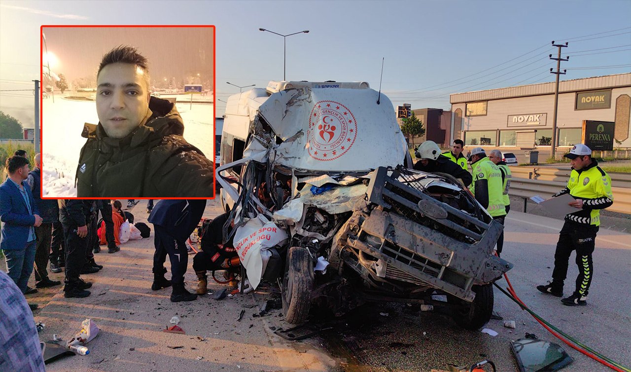 Feci kazada hayatını kaybetti! Antrenör Konya’da toprağa verildi